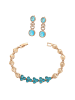 faina Women Jewelry Set in gold