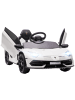HOMCOM LAMBORGHINI Kinder Elektroauto3-5 Jahre Weiß