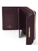 Lazarotti Bologna Leather Geldbörse Leder 12 cm in burgundy