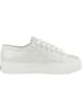 Superga Sneaker low 2740 Platform Lame in silber