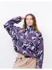 eivy Jacke Ball Fleece in Purple Stray