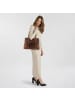 Greenburry Vintage Shopper Tasche Leder 37 cm Laptopfach in brown