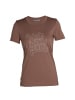 icebreaker Tshirt T-Lite II S/S Tee Move to Na in Taupe