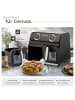 tectake Airfryer Samurai, 2 Garräume, 7 Programme, 2400W