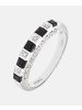 Diamant L'éternel Eternity-Ring aus 375 Weißgold mit Diamant mit Saphir