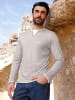 WITT WEIDEN Langarm-Shirt in mint + hellgrau