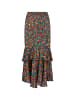 IZIA Skirt in green multicolor