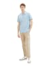 Tom Tailor Polo Shirt mit Logostickerei BASIC POLO WITH CONTRAST in Blau-2