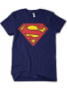Superman Shirt in Blau