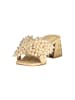 Laura Biagiotti Beige Polyurethan Damen Sandale