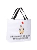 Mr. & Mrs. Panda Shopper Pinguin Luftballon mit Spruch in Weiß