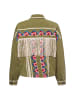 Y.A.S Jacke Yasmirra in oliv mehrfarbig