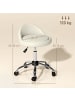 HOMCOM Salonstuhl in Weiß 35L x 35B x 83H cm
