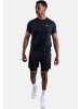 CLN Athletics 2 in 1 Short Rep in black