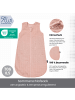 Kinderhaus Blaubär Mull-Schlafsack TOP in Uni Pink