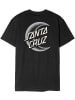 Santa Cruz T-Shirt "Crescent Moon Chest T-Shirt" in Schwarz