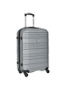 Paradise by CHECK.IN Santiago - 4-Rollen-Trolley 66 cm (silber) in silber