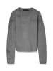 Vero Moda Strickpullover in Medium Grey Melange