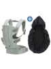 fillikid Babytrage & Wetterschutz ab 3,5 -15 kg in schwarz