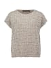 Betty Barclay Feinstrickpullover mit Lurexfaden in Taupe/Beige