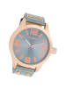 Oozoo Analog-Armbanduhr Oozoo Timepieces grau extra groß (ca. 51mm)
