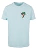 Mister Tee T-Shirt in ocean blue