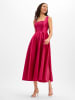 Marie Lund Kleid in bordeaux - 0003