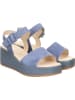Gabor Plateau Sandalen für Damen in blau