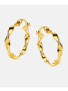 Diamant L'éternel Ohrringe aus 375 Gelbgold