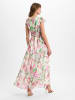 More & More Kleid in zitrone altrosa - 0001