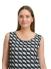 Betty Barclay Stufenkleid weiter Ausschnitt in Dark Blue/Green