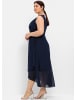 sheego Abendkleid in marine