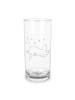 Mr. & Mrs. Panda Glas Einhorn Sternenhimmel ohne Spruch in Transparent