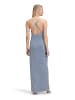Vera Mont Abendkleid figurbetont in Mint/Grey