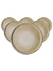 Ritzenhoff & Breker 6er Set Pizzateller Rimini ø 30 cm in beige