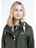 ICEBOUND Damen Regenjacke in Dunkeloliv