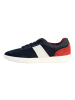 Geox Sneaker aus Leder U Rieti Mesh Blau