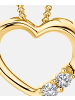 Diamant L'éternel Halskette aus 375 Gelbgold mit 0.05 Karat Diamant
