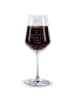 Mr. & Mrs. Panda Rotwein Glas Sternzeichen Steinbock mit Spruch in Transparent