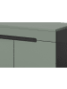 Inn.Furn Garderoben-Set Salbei grün, grau 175 cm, Flurmöbel mit Soft-Close