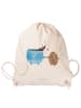 Mr. & Mrs. Panda wander rucksack Kaffee Bohne ohne Spruch in Creme