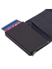 The Chesterfield Brand Portland - Kreditkartenetui 6cc 10 cm RFID (light grey) in navy