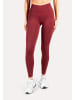 SMILODOX Leggings Adrielle Pocket Seamless in Bordeaux