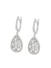 faina Women Earrings in Silver White