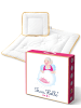 Frau Holle  BABY Babyset ''PFLEGELEICHT'' in Naturweiß
