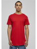 Urban Classics Long Tee in fire red