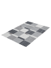 Kayoom Wohnzimmer Teppich – Patchwork Teppich Liana 210 160 x 230 cm in natur - rechteckig