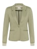 Kaffe Blazer Kinnie Regular fit in Oil Green/Chalk Stripe