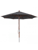 MCW Gastro Holz-Sonnenschirm C57b, Anthrazit