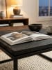 KADIMA DESIGN Couchtisch 60x60x35 cm Mango Massivholz / Metall Sofatisch
